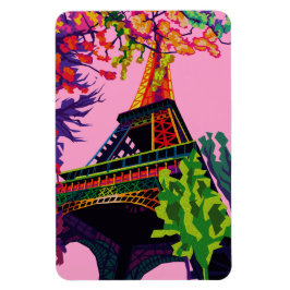 En färgstark Firande i Eiffel Torn Magnet