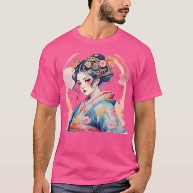 En färgstark kvinnlig stöld t shirt (Framsida)