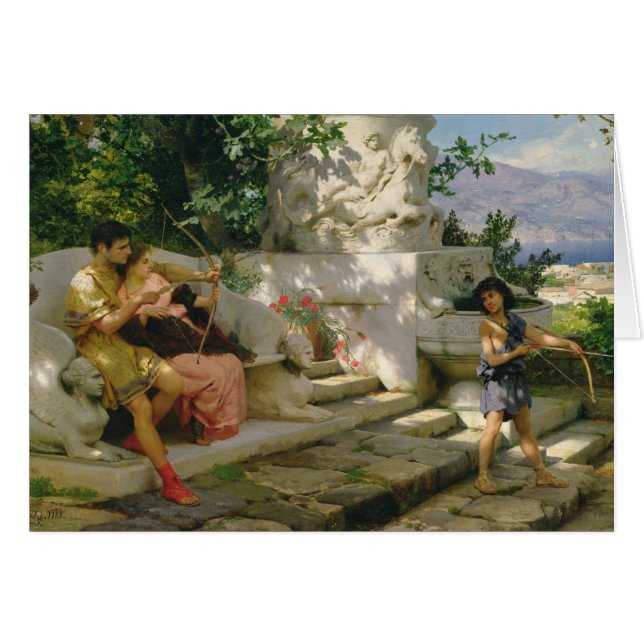 En farlig kurs hälsningskort (Framsidan Horizontal)