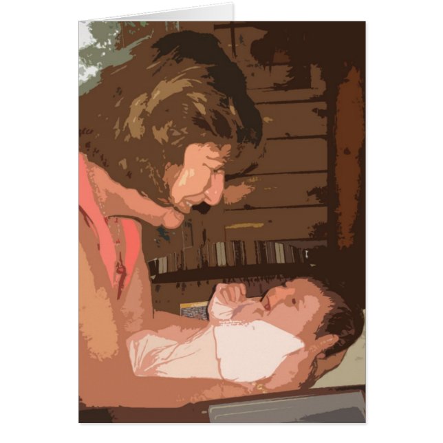 En farmor kärlek - kort (Framsidan)