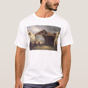 En Farrier som skor en häst T-shirt