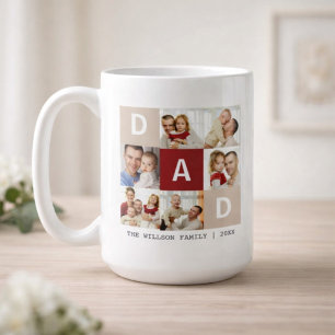 En fars dags-present i 6 foton kaffemugg