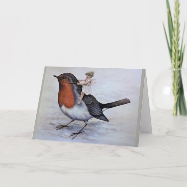 En felik julkort helgkort (Framsida)