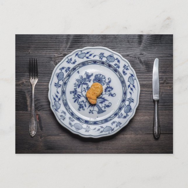 En fest för kung! vykort (Framsida)