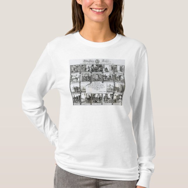 En festmåltid som firar reformationen t shirt (Framsida)