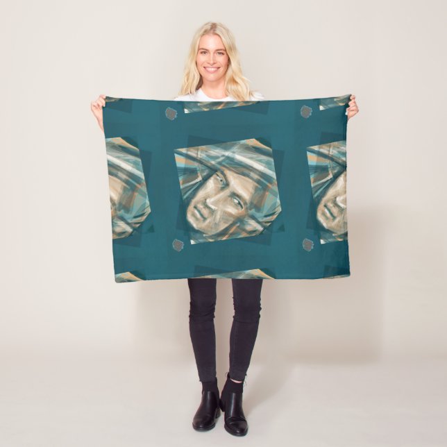 En Fiant Grönt Elf Fleecefilt (På plats)