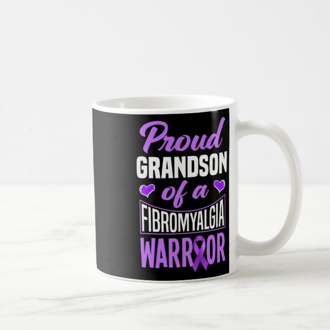 En fibromyalgia Warrior 1 Kaffemugg (Höger)