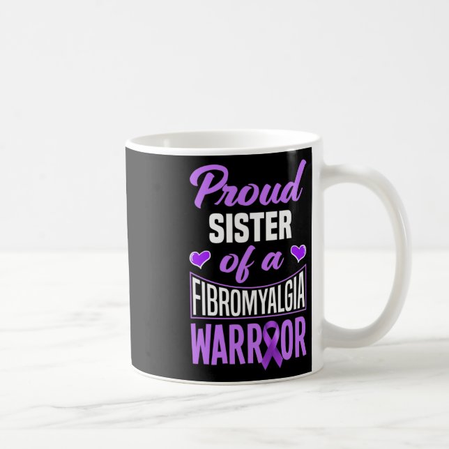 En fibromyalgia Warrior Kaffemugg (Höger)