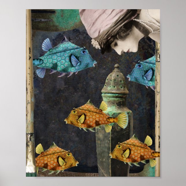 En fiktiv undervattensbåt Äventyr Poster (Framsidan)