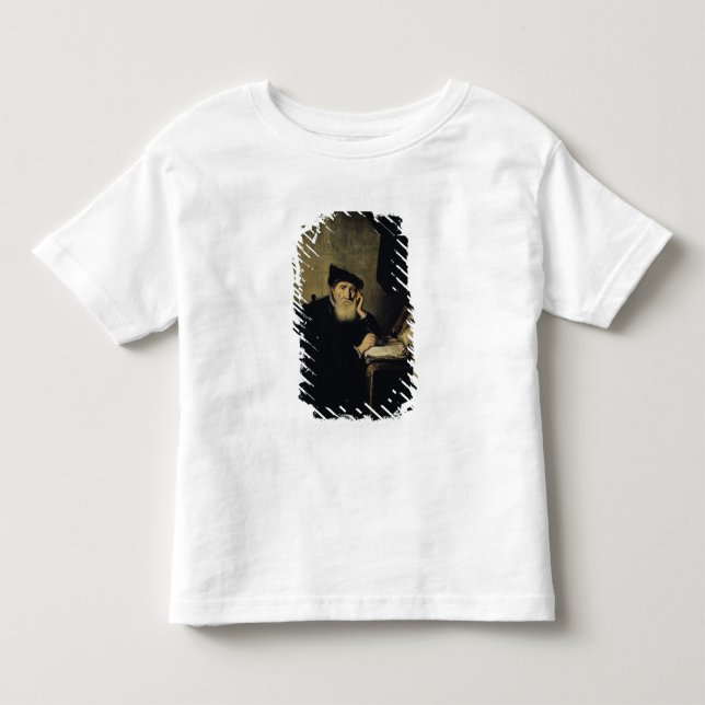 En filosof i hans studie tee shirt (Framsida)