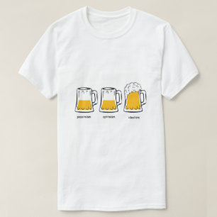 En filosofisk syn på öl t-shirt