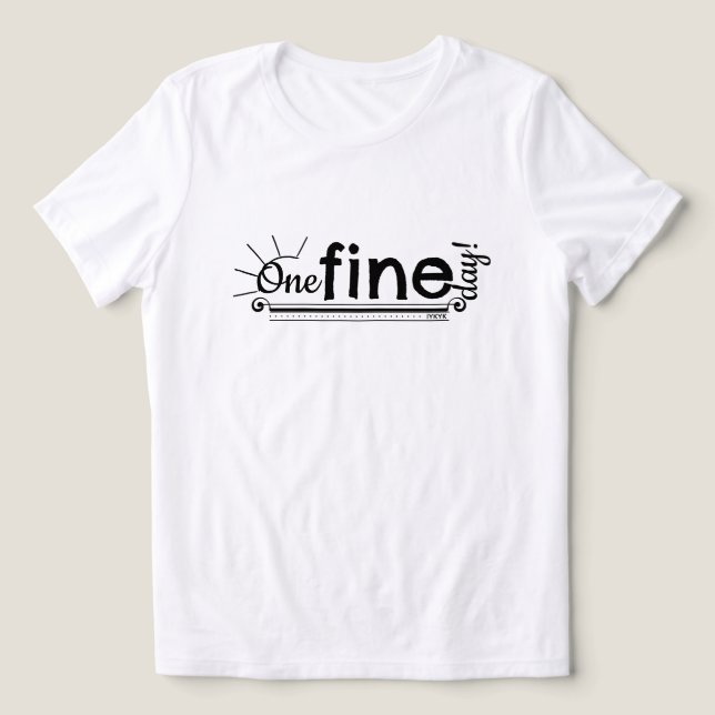 En fin dag T-shirt (Design Framsida)