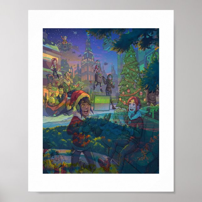 En firande bortom tid poster (Framsidan)