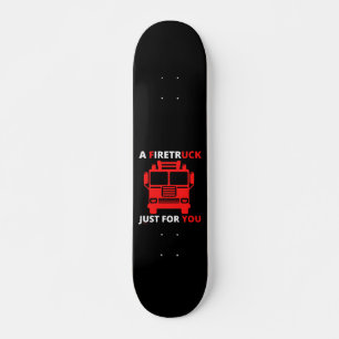 EN FIRETRUCK BARA FÖR DIG...                 MINI SKATEBOARD BRÄDA 18,5 CM