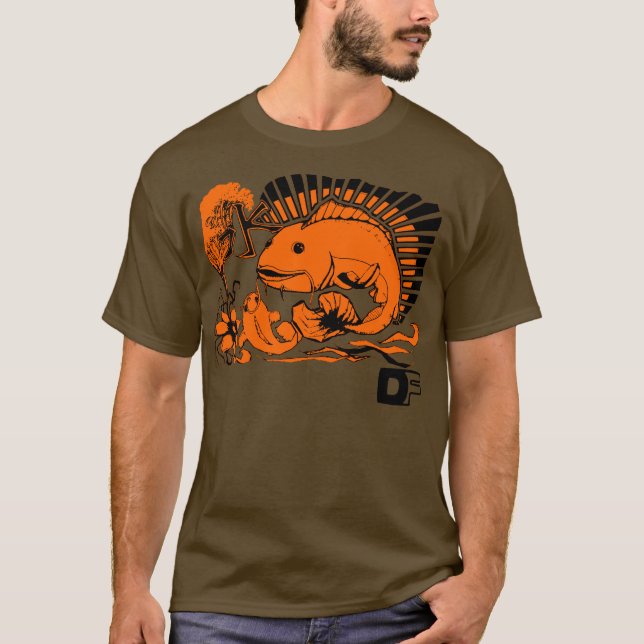 En fisk! tee shirt (Framsida)