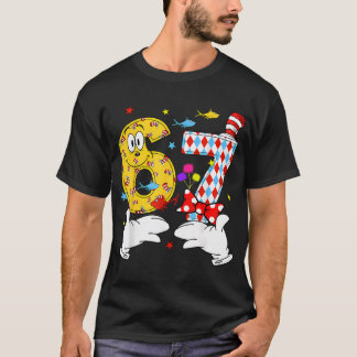 En fisk två fiskar röd fisk blå fisk 67-årsdag t shirt