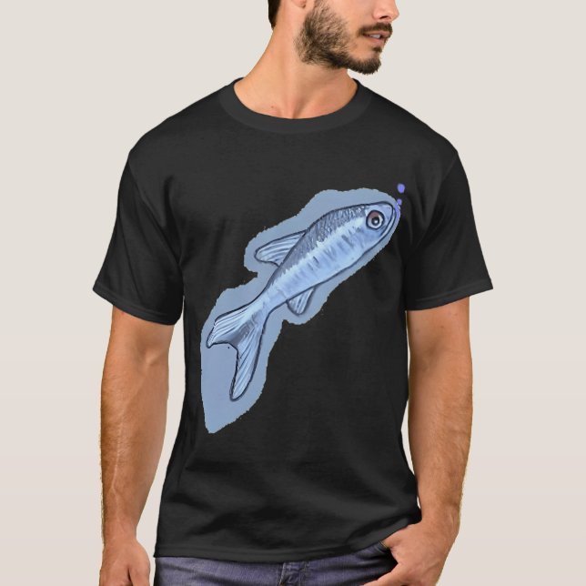 En fisk ur vattnet t shirt (Framsida)