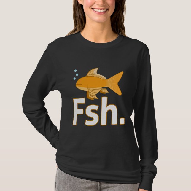 En fisk utan Ögon T Shirt (Framsida)
