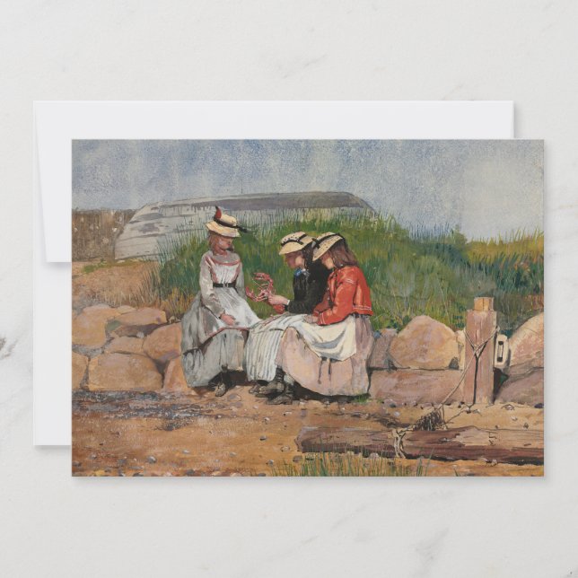 En fiskares dotter | Winslow Homer (Framsida)