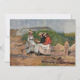 En fiskares dotter Winslow Homer