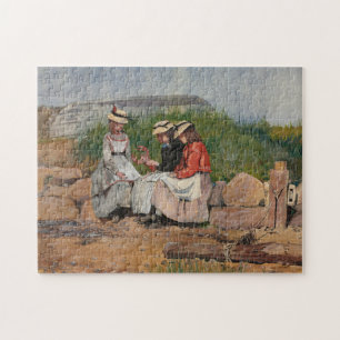 En fiskares dotter Winslow Homer Pussel