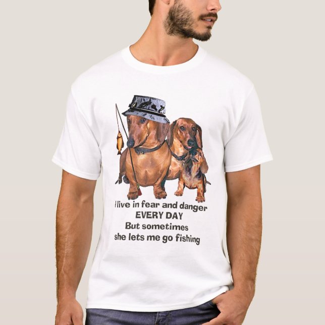 En fisketax t-shirt (Framsida)