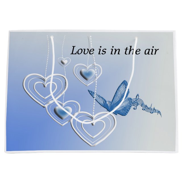 En fjäril och hjärtan (Framsidan)