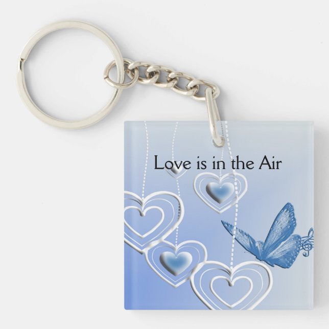 En fjäril och hjärtan (Framsidan)