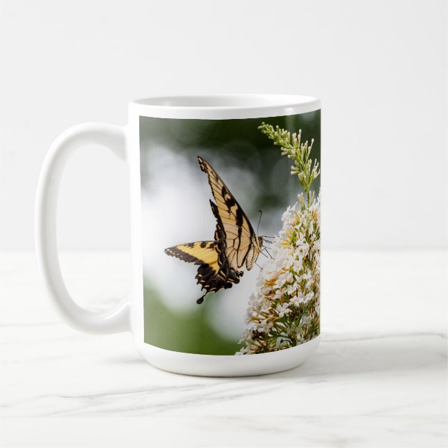 En fjärils liv kaffemugg (Vänster)