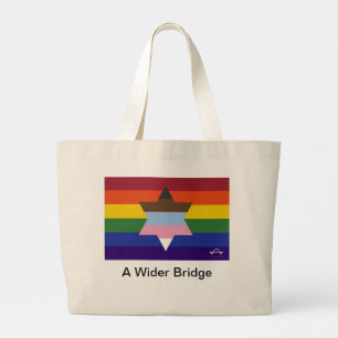 En Flagga i Wider Bridge Toit Bag Jumbo Tygkasse