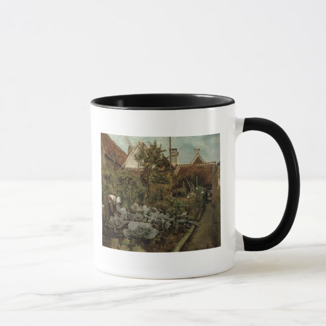 En Flemish trädgård Mugg (Höger)