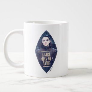 "En flicka har ingen Namn" Arya Stark Graphic Jumbo Mugg