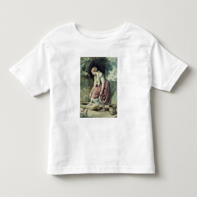 En flicka i en duit tee shirt (Framsida)