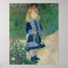 En flicka med en vattenkanna (1876) | Auguste Reno Poster