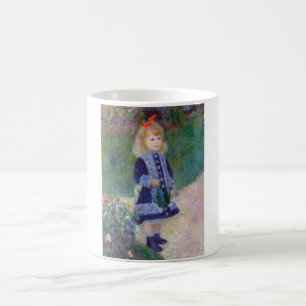 En flicka med en Watering Can, Renoir Kaffemugg
