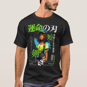 En flicka som Kärlek Anime Black Girl Game Älskare T Shirt