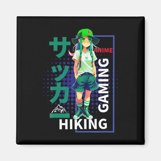 En flicka som Kärlek Anime Magnet (Framsidan)