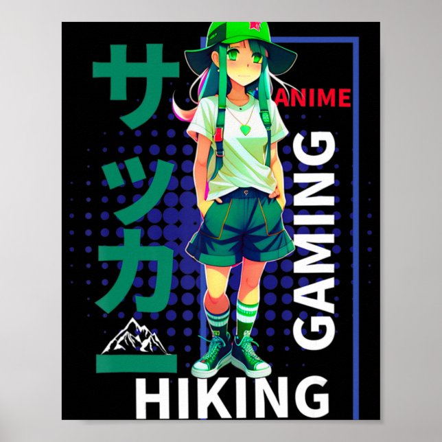 En flicka som Kärlek Anime Poster (Framsidan)