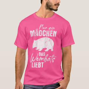 En flicka som Kärlek Australien Wombats T Shirt