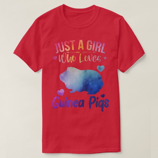 En flicka som Kärlek G T Shirt (Design framsida)
