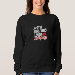En flicka som Kärlek Ladybugs Cute Ladybug Design T Shirt