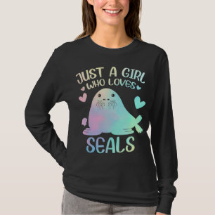 En flicka som Kärlek Sälar T Shirt