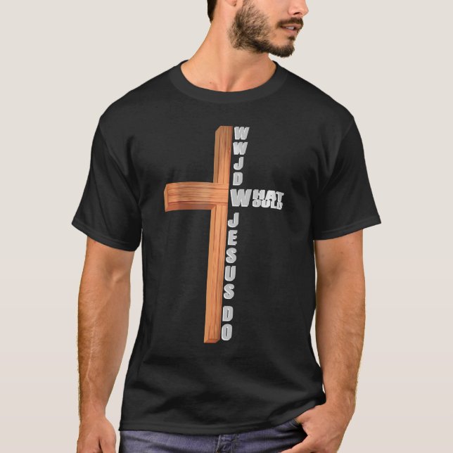En flicka som Springa på Jesus och Donkey Leopard  T Shirt (Framsida)