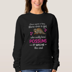 En flicka som Verkligen Kärlek Possumsum Opossum T Shirt