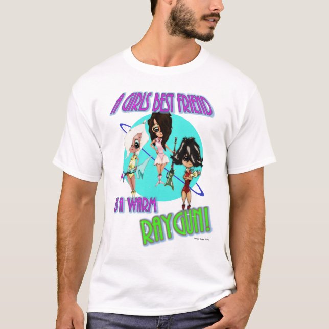 En flickabästa vän tee shirt (Framsida)