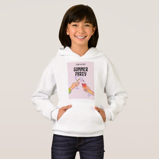 en flickig sommar t-shirt (Hel framsida)
