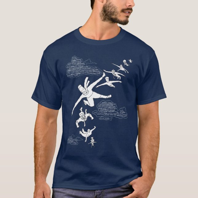 En flock av Geeks Tee (Framsida)