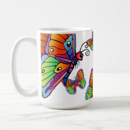 En flock Butterflies Mugg