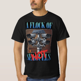 En flock inte måsar t shirt