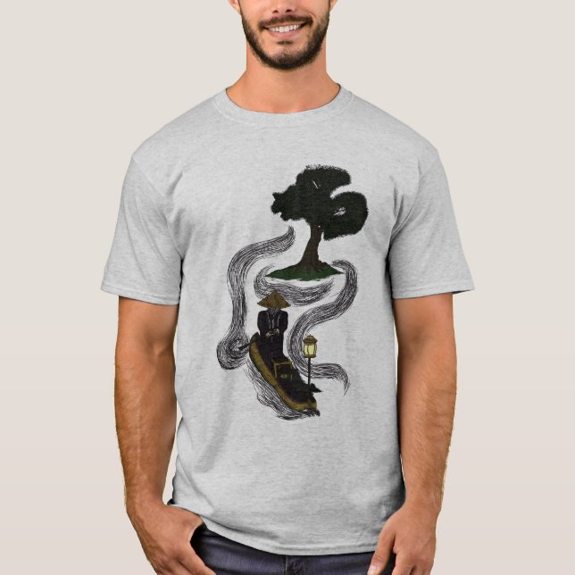 En flod som namnges Sinnesrörelse Tee (Framsida)